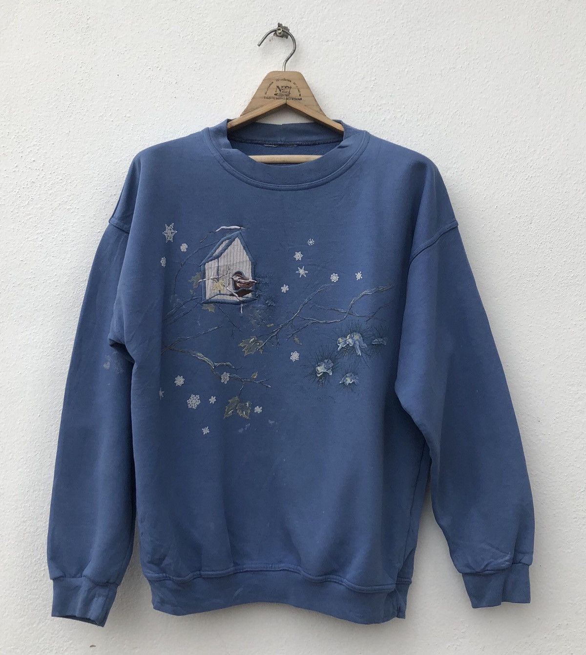 Vintage ‼️LAST DROP‼️Vintage CrewNeck American Design Bird Theme Size US M / EU 48-50 / 2 - 1 Thumbnail