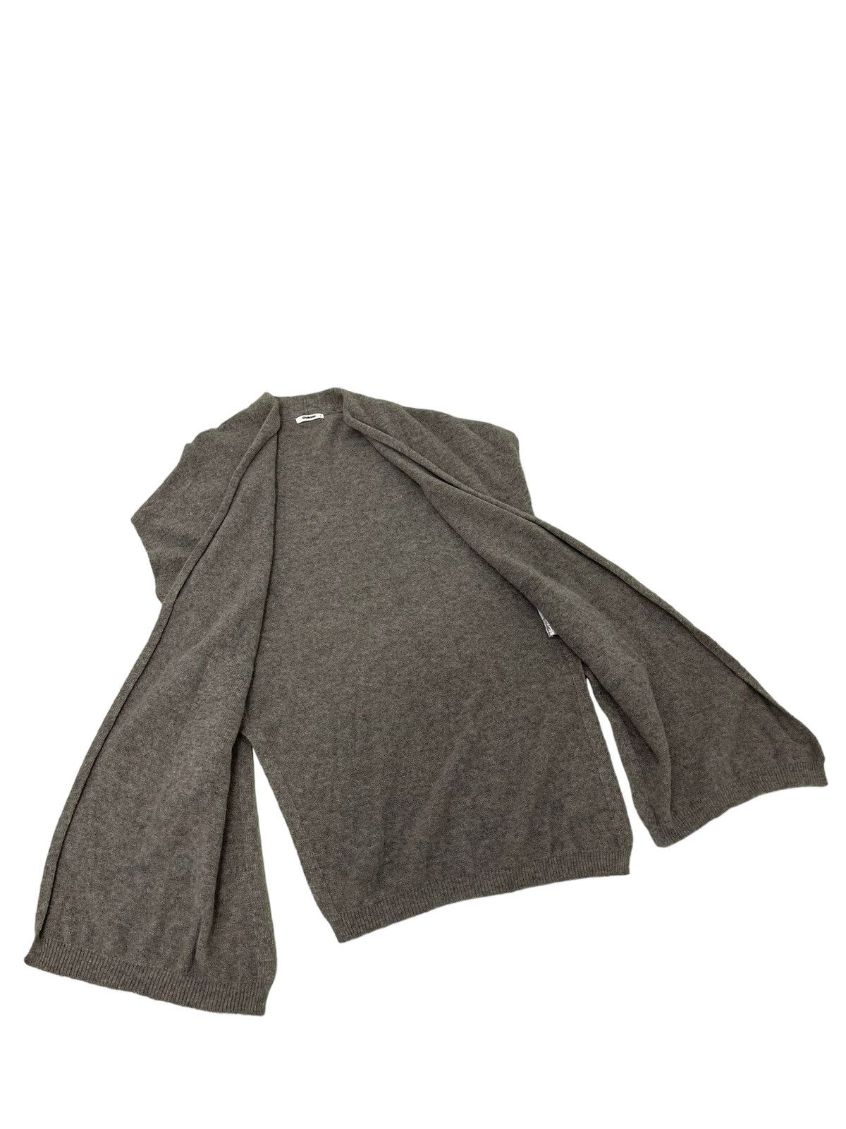 Designer × Hussein Chalayan Wool Outerwear Buttonless Chalayan Long Sweat 49🟩 Size US M / EU 48-50 / 2 - 1 Thumbnail