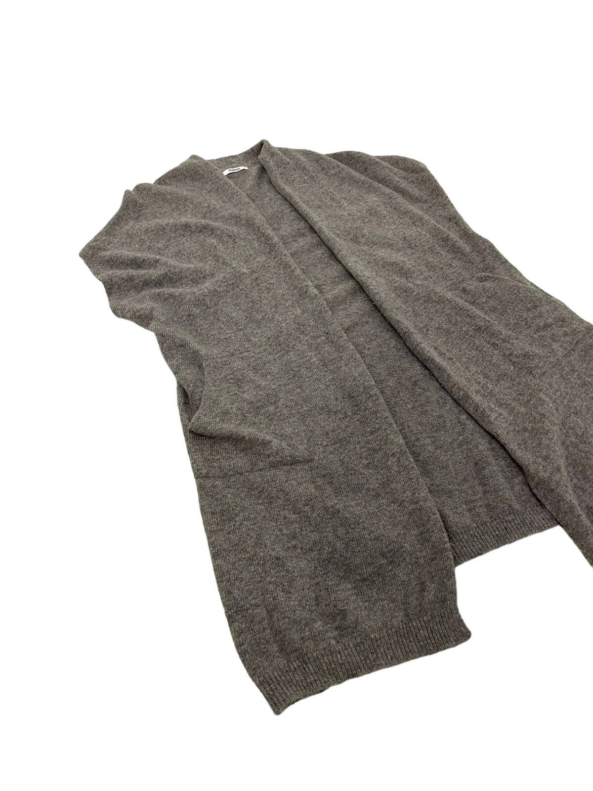 Designer × Hussein Chalayan Wool Outerwear Buttonless Chalayan Long Sweat 49🟩 Size US M / EU 48-50 / 2 - 3 Thumbnail