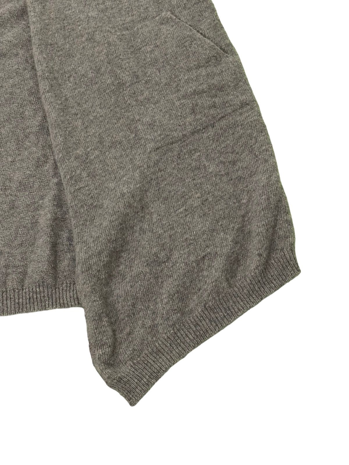 Designer × Hussein Chalayan Wool Outerwear Buttonless Chalayan Long Sweat 49🟩 Size US M / EU 48-50 / 2 - 5 Thumbnail