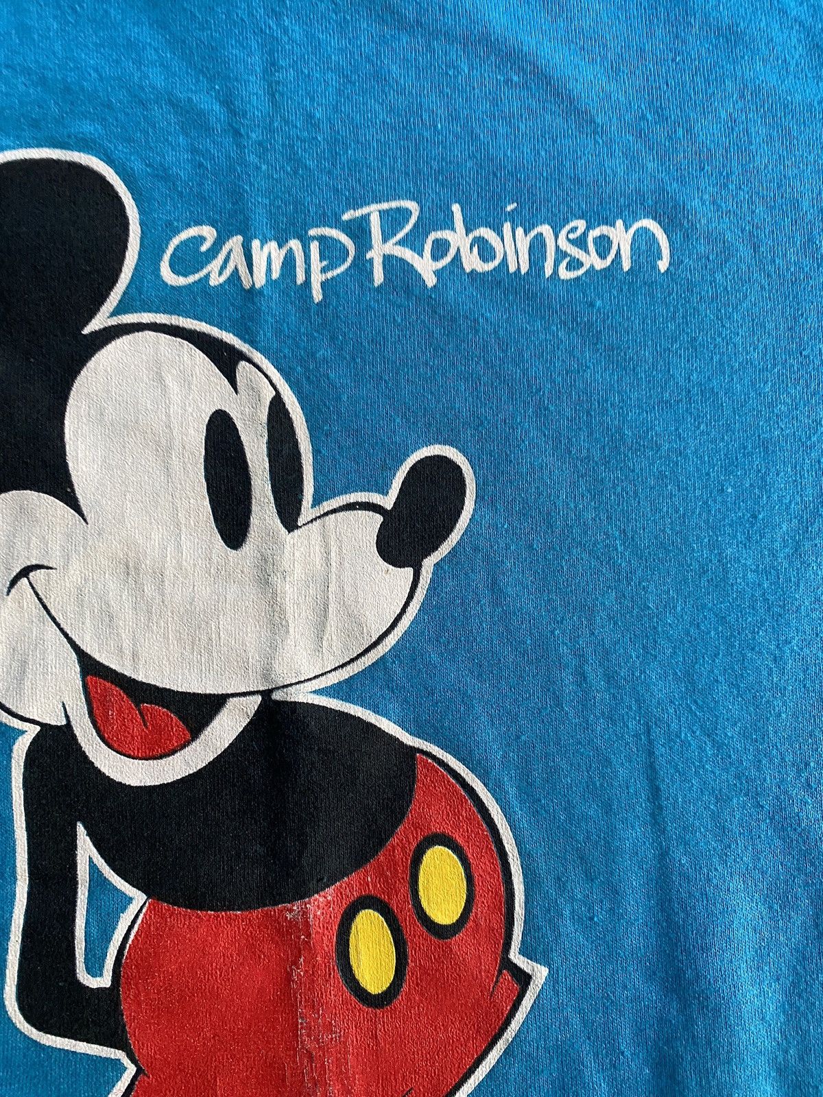 Velva Sheen Vintage 80’s Mickey Mouse Single Stitch Velva Sheen Tee Size US XL / EU 56 / 4 - 6 Thumbnail