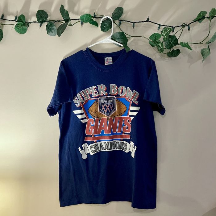 1989 New York Giants Super Bowl XXV NFL Champion T-Shirt size xl |