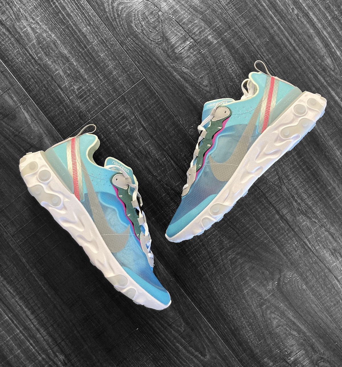 image of Nike React Element 87 Royal Tint 2019 Shoes, Men's (Size 10.5)