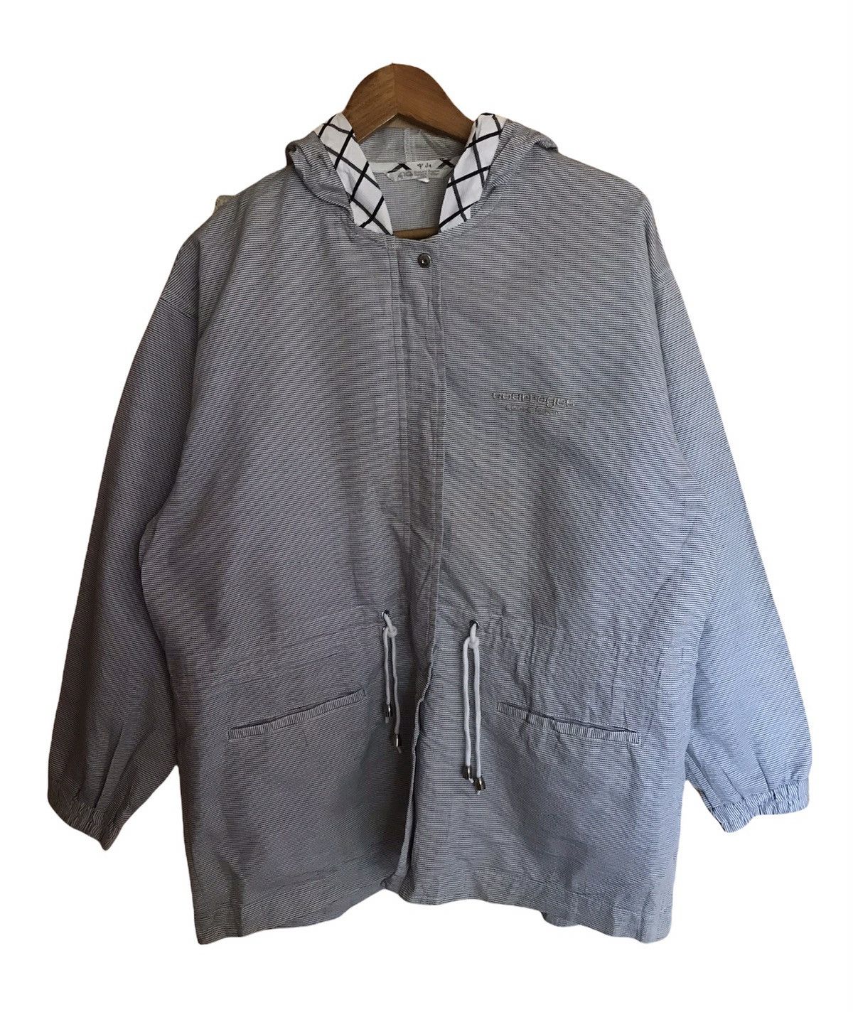 image of Courreges Sport Futur Hoodie Jacket Like Parka, Men's (Size Large)