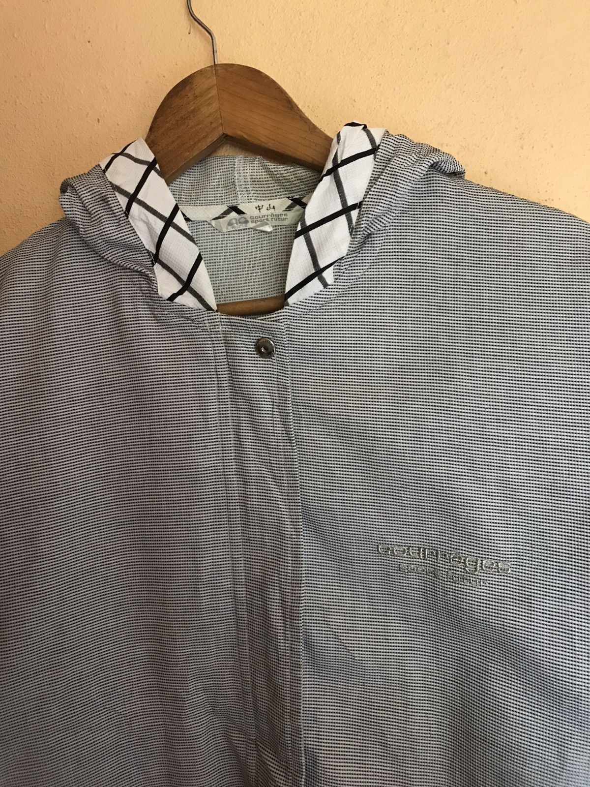 Courreges × Japanese Brand × Vintage RARE COURREGES SPORT FUTUR HOODIE JACKET LIKE PARKA Size US L / EU 52-54 / 3 - 6 Thumbnail