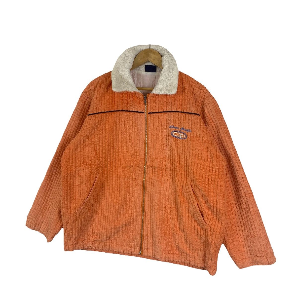 Ocean Pacific Ocean Pacific OP Surfboard Surfing Coduroy Sweaters Jacket Size US L / EU 52-54 / 3 - 4 Thumbnail