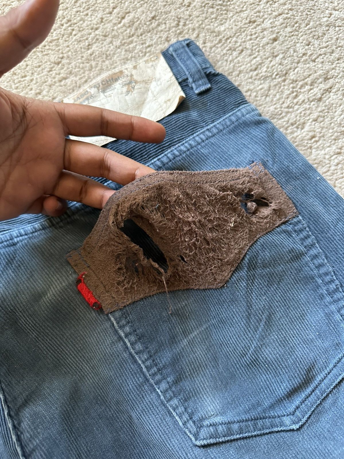 Sasquatchfabrix AW2005 Sasquatchfabrix Corduroy Baggy Pant Size US 36 / EU 52 - 12 Thumbnail