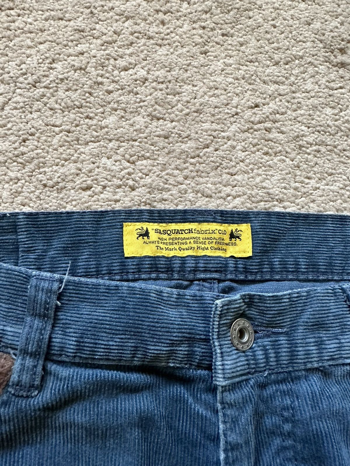Sasquatchfabrix AW2005 Sasquatchfabrix Corduroy Baggy Pant Size US 36 / EU 52 - 7 Thumbnail