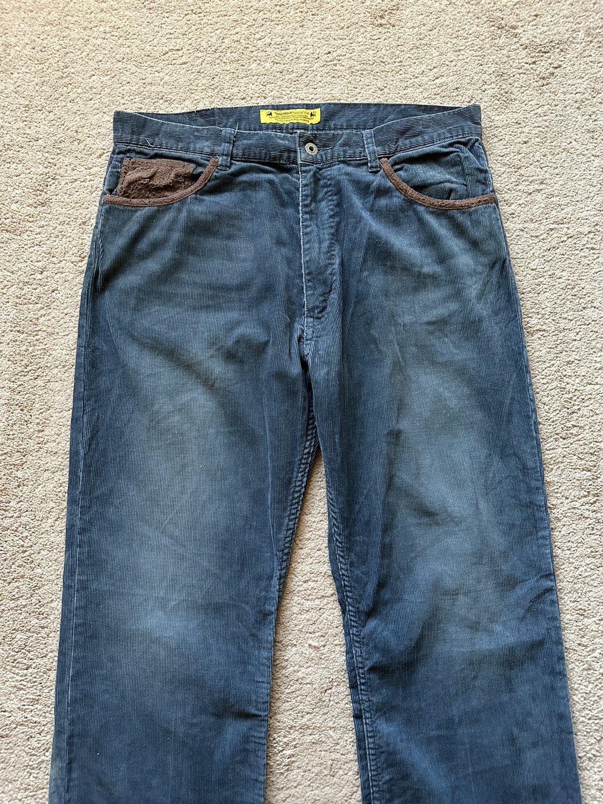 Sasquatchfabrix AW2005 Sasquatchfabrix Corduroy Baggy Pant Size US 36 / EU 52 - 2 Thumbnail