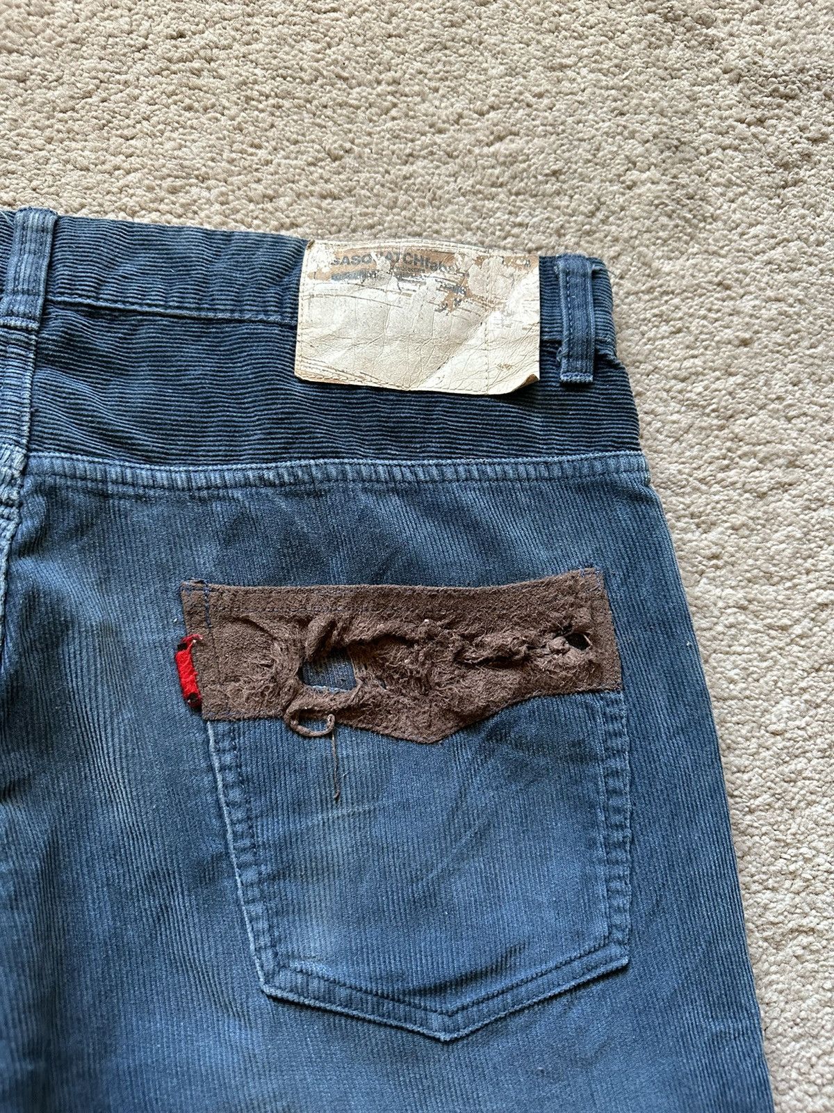 Sasquatchfabrix AW2005 Sasquatchfabrix Corduroy Baggy Pant Size US 36 / EU 52 - 11 Thumbnail