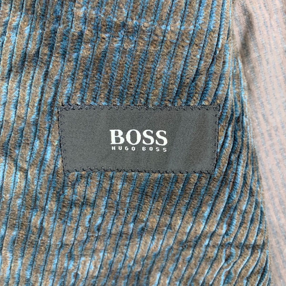 Hugo Boss HUGO BOSS Italian Fashion Design Coduroy Blazer Coats Jacket Size US M / EU 48-50 / 2 - 6 Thumbnail