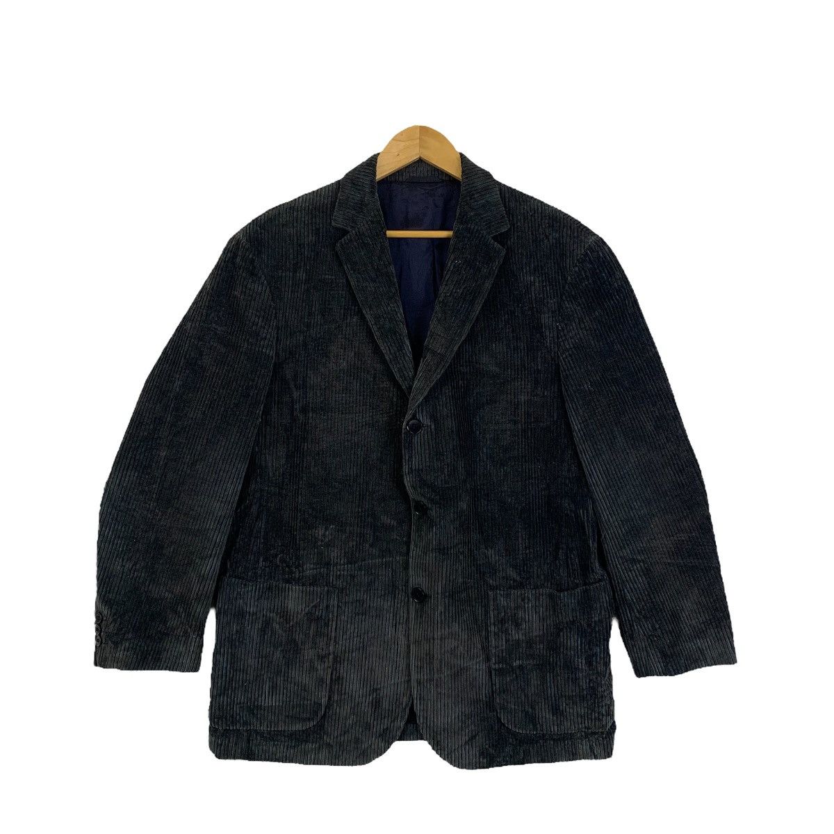 Hugo Boss HUGO BOSS Italian Fashion Design Coduroy Blazer Coats Jacket Size US M / EU 48-50 / 2 - 1 Thumbnail