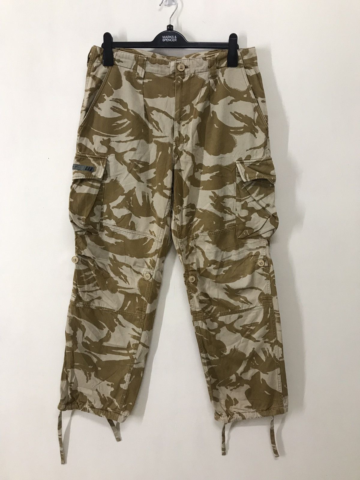 image of Japan Brand Camouflage Combat Cargo Pants Tactical By Wtaps, Men's (Size 34)