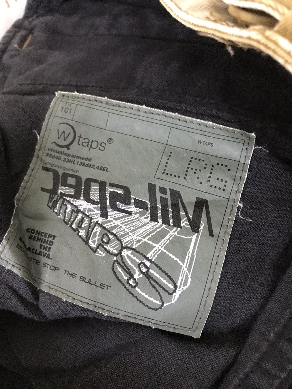 Wtaps JAPAN BRAND CAMOUFLAGE COMBAT CARGO PANTS TACTICAL BY WTAPS Size US 34 / EU 50 - 8 Thumbnail