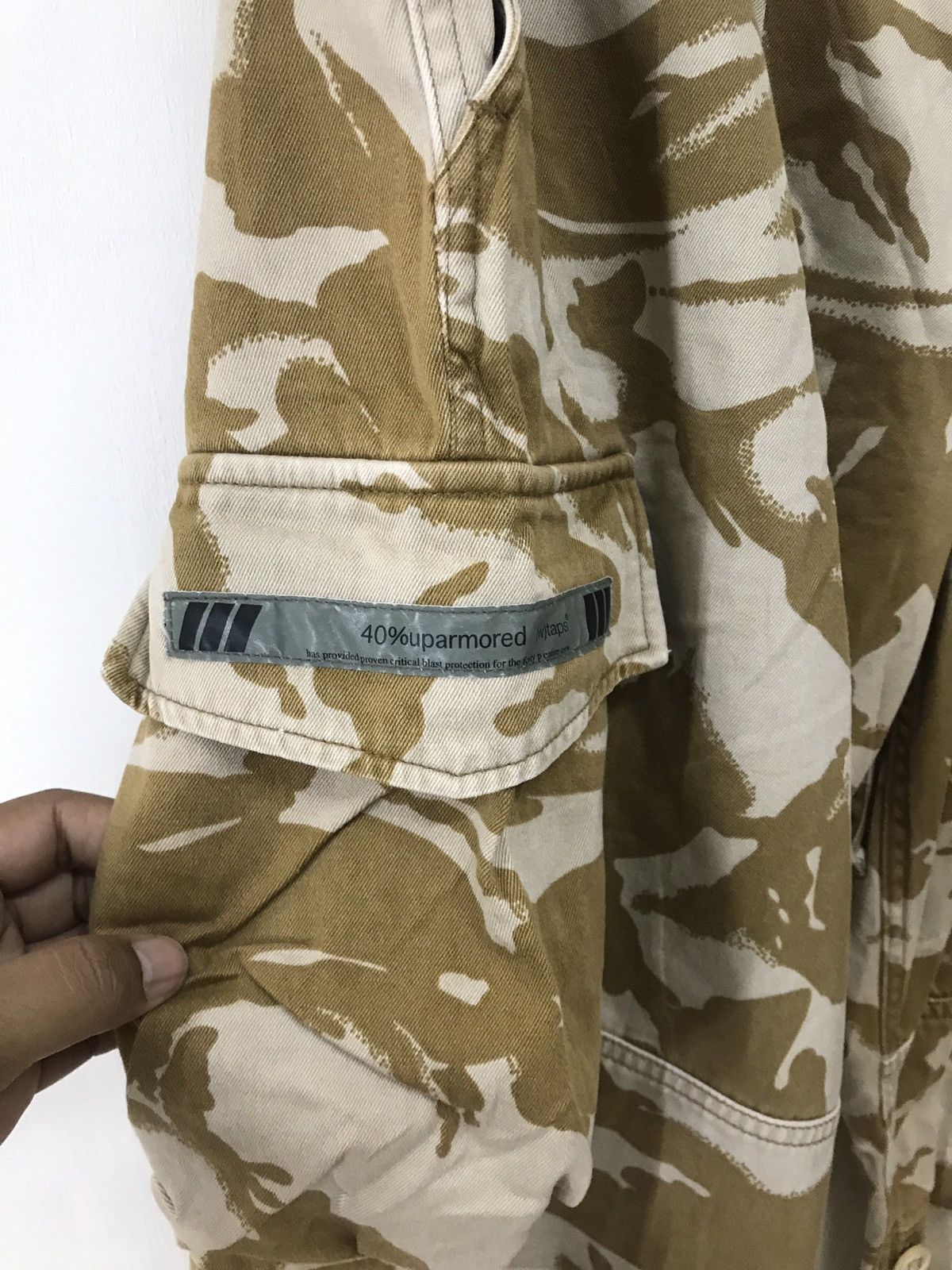 Wtaps JAPAN BRAND CAMOUFLAGE COMBAT CARGO PANTS TACTICAL BY WTAPS Size US 34 / EU 50 - 4 Thumbnail