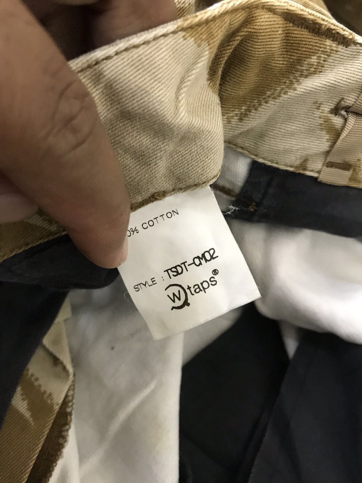 Wtaps JAPAN BRAND CAMOUFLAGE COMBAT CARGO PANTS TACTICAL BY WTAPS Size US 34 / EU 50 - 10 Thumbnail