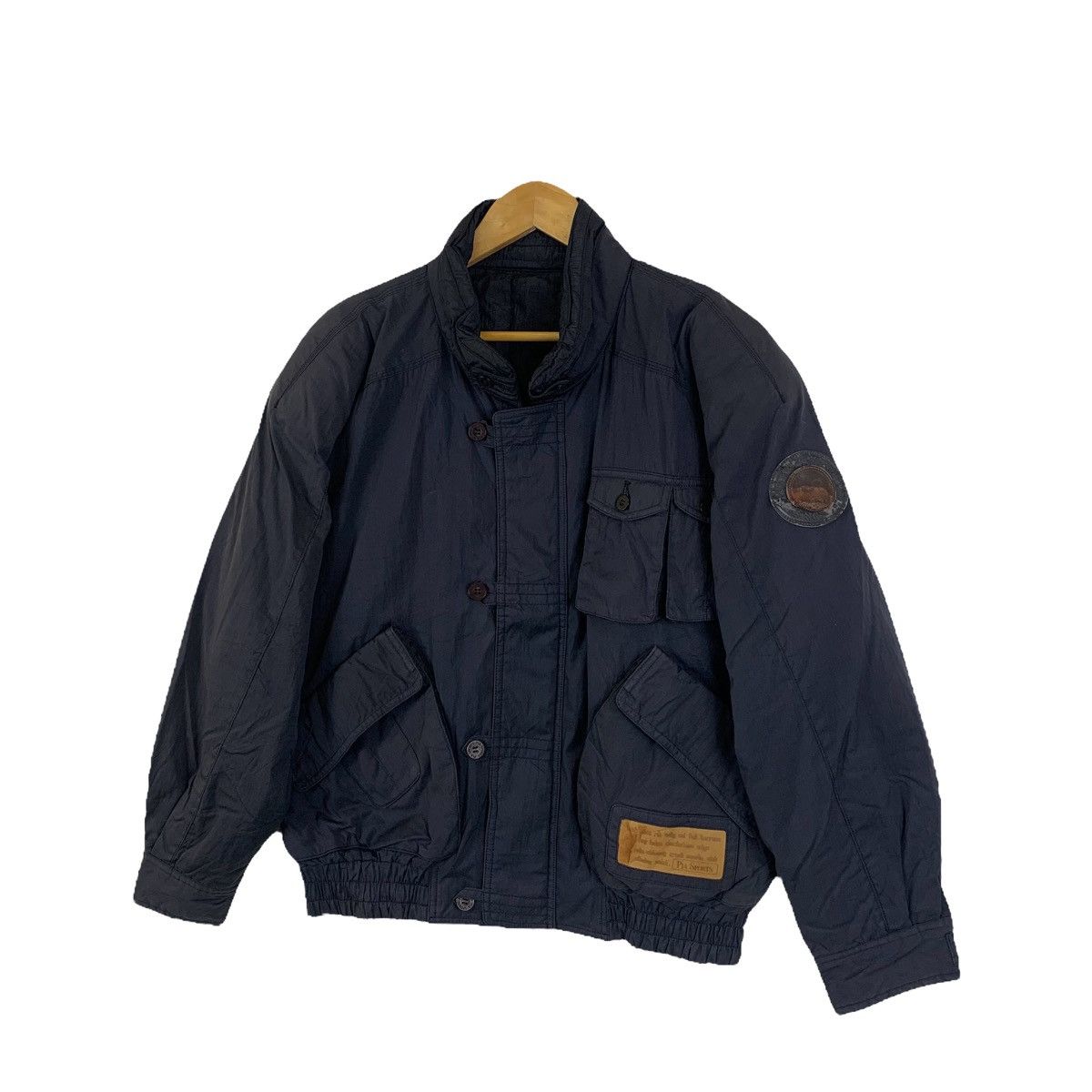 Japanese Brand × Vintage Vintage PIA SPORTS Japanese Casualwear Bomber Jacket Size US L / EU 52-54 / 3 - 4 Thumbnail