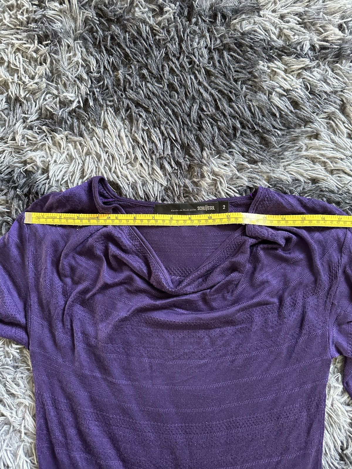 Schlussel 00's Schlussel knit mesh top long sleeve Size US M / EU 48-50 / 2 - 13 Thumbnail
