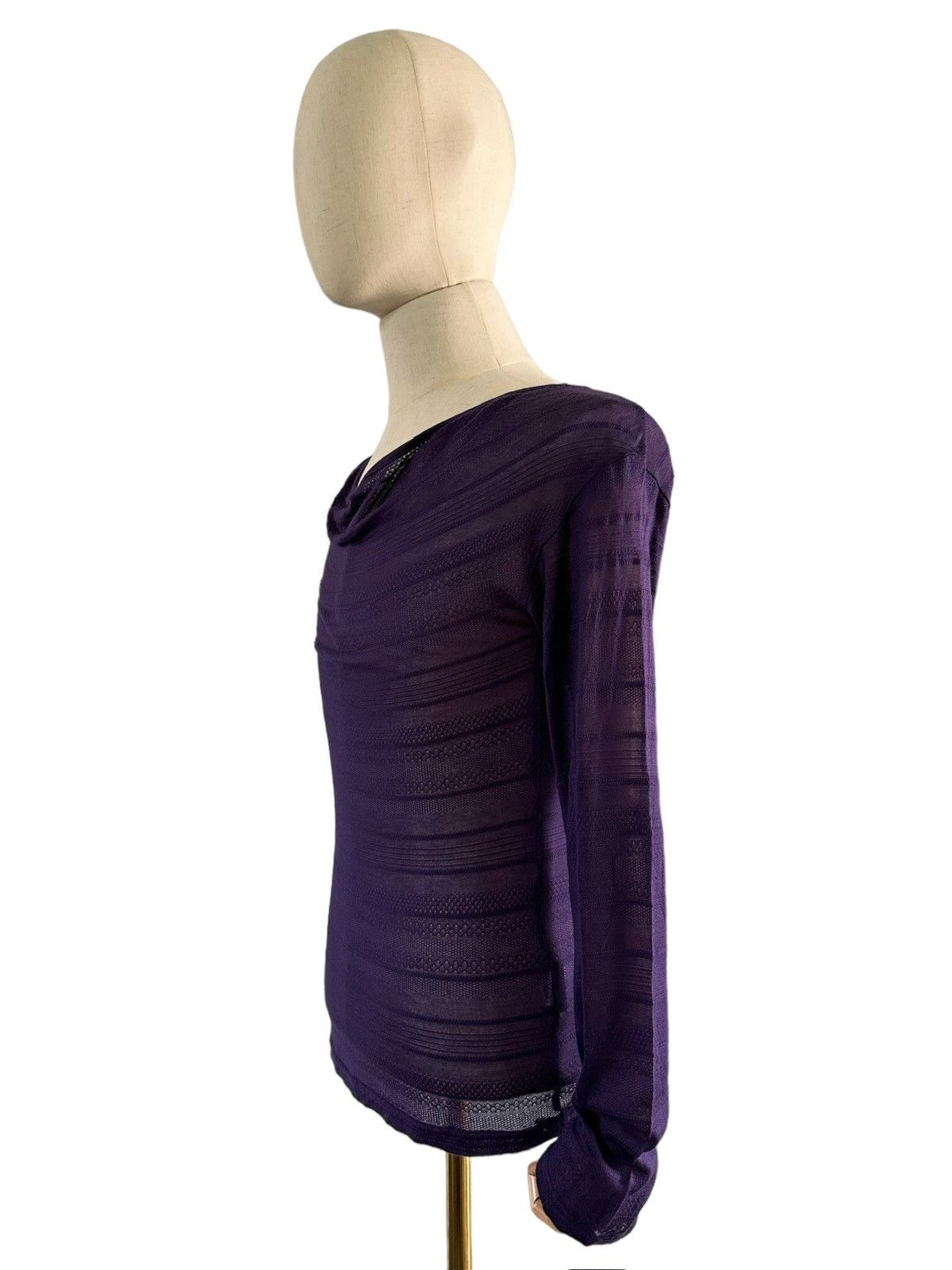 Schlussel 00's Schlussel knit mesh top long sleeve Size US M / EU 48-50 / 2 - 6 Thumbnail