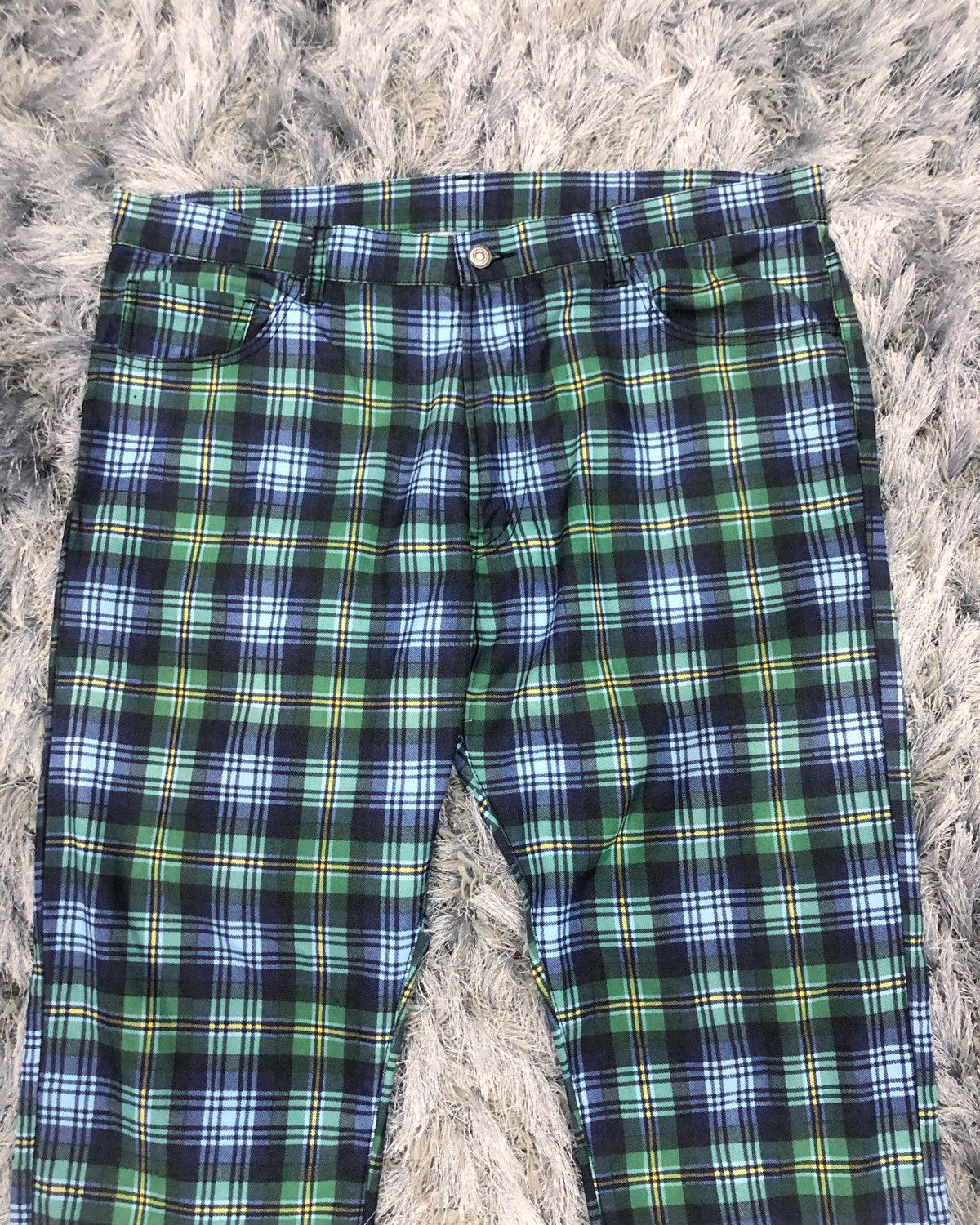 Japanese Brand × Seditionaries × Uniqlo Rare Uniqlo Checkered Pants Size US 38 / EU 54 - 2 Thumbnail