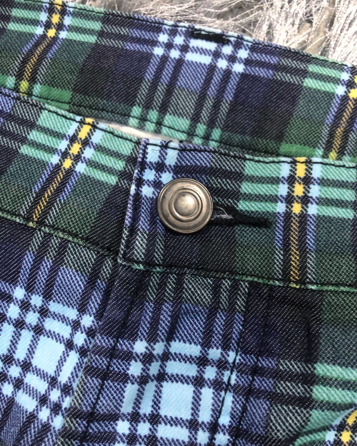 Japanese Brand × Seditionaries × Uniqlo Rare Uniqlo Checkered Pants Size US 38 / EU 54 - 5 Thumbnail