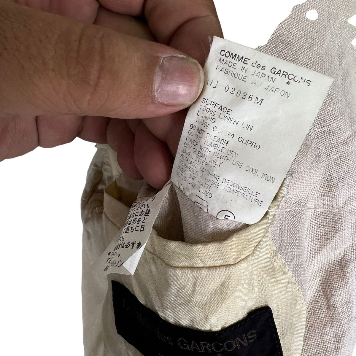 Comme des Garcons VINTAGE AD 1993 COMME DES GARCONS HOMME Size US M / EU 48-50 / 2 - 12 Thumbnail