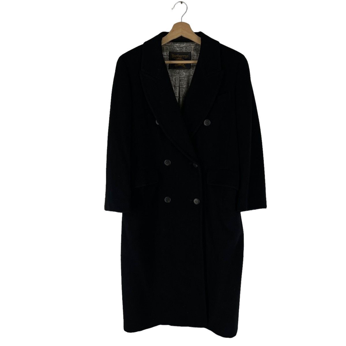 ジャケット・アウター Burberrys 1998s Wool Herringbone Coat Burberry × Vintage Vintage Burberrys Herringbone Wool Coat
