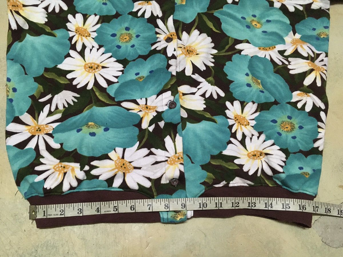 Japanese Brand Japanese Brand Bomber Style Jacket Floral Motive Full Print Size US XL / EU 56 / 4 - 9 Thumbnail