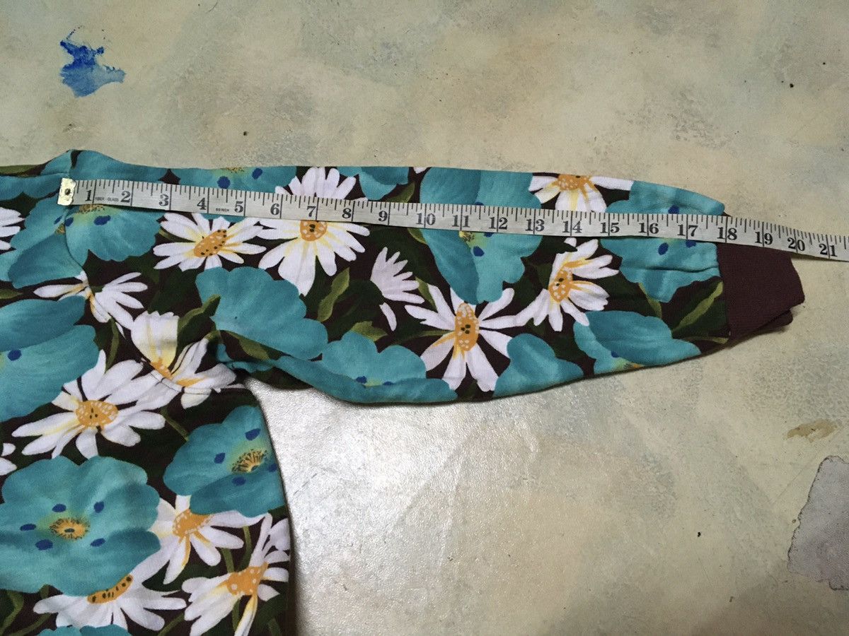 Japanese Brand Japanese Brand Bomber Style Jacket Floral Motive Full Print Size US XL / EU 56 / 4 - 11 Thumbnail