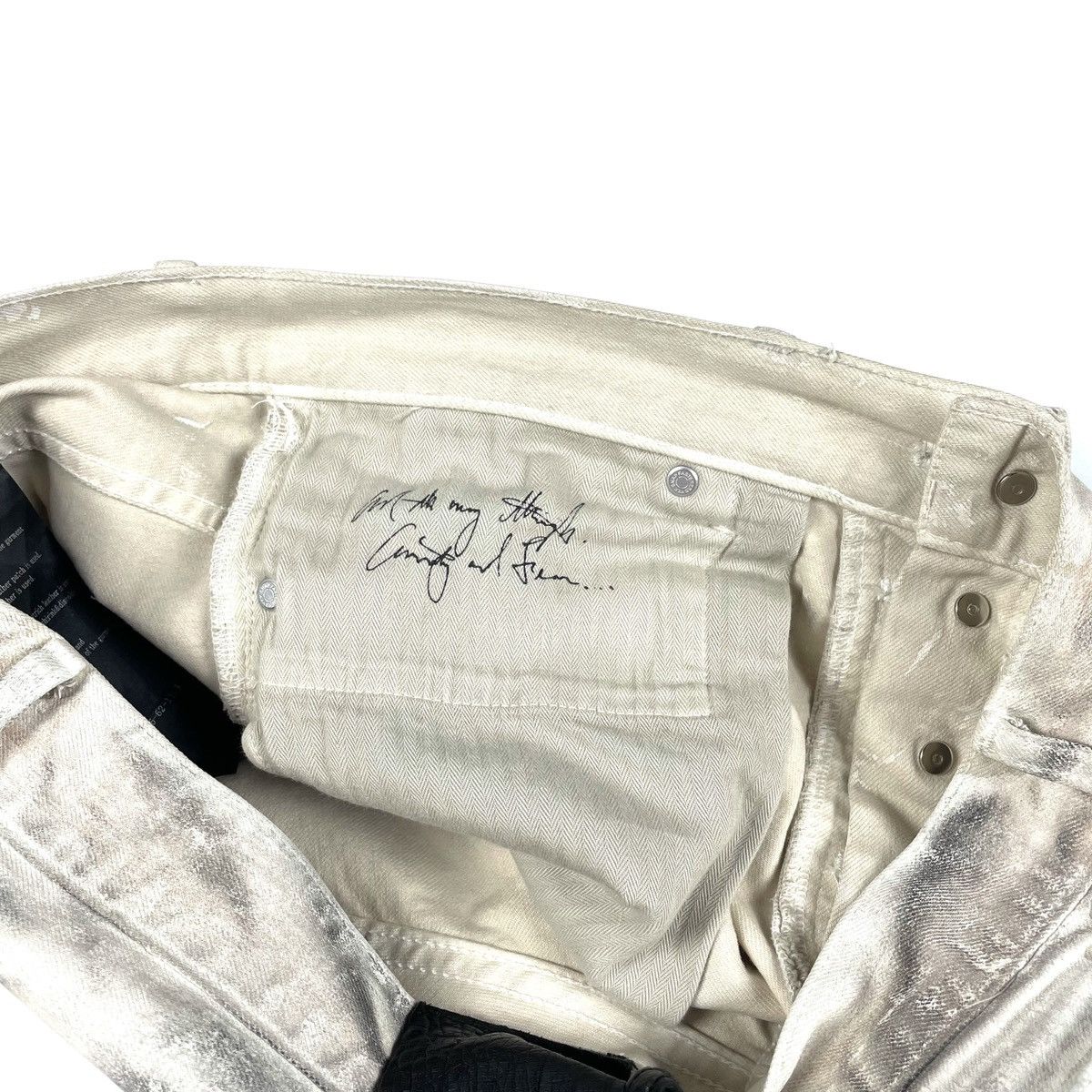 Fagassent Toshiki Aoki FAGASSENT 2014 BYAKUYA WAXED DENIM Size US 30 / EU 46 - 12 Thumbnail