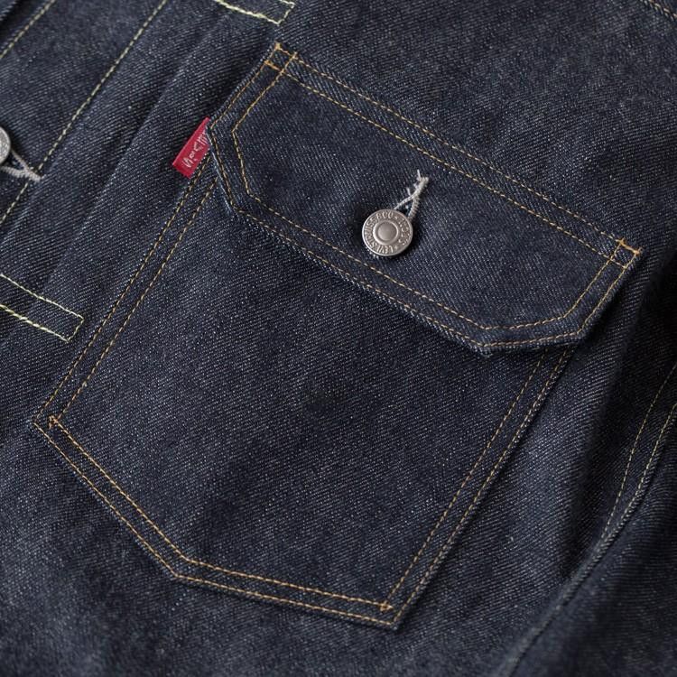 Levi's Vintage Clothing 1953 Levis 507XX Selvedge Big E Denim Jacket (L6) Size US S / EU 44-46 / 1 - 9 Thumbnail