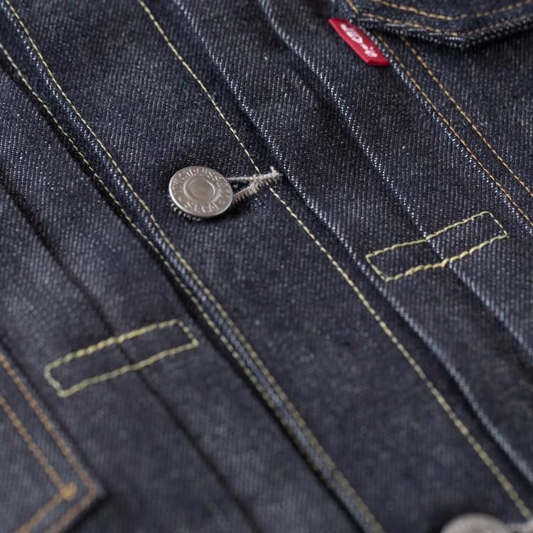 Levi's Vintage Clothing 1953 Levis 507XX Selvedge Big E Denim Jacket (L6) Size US S / EU 44-46 / 1 - 8 Thumbnail