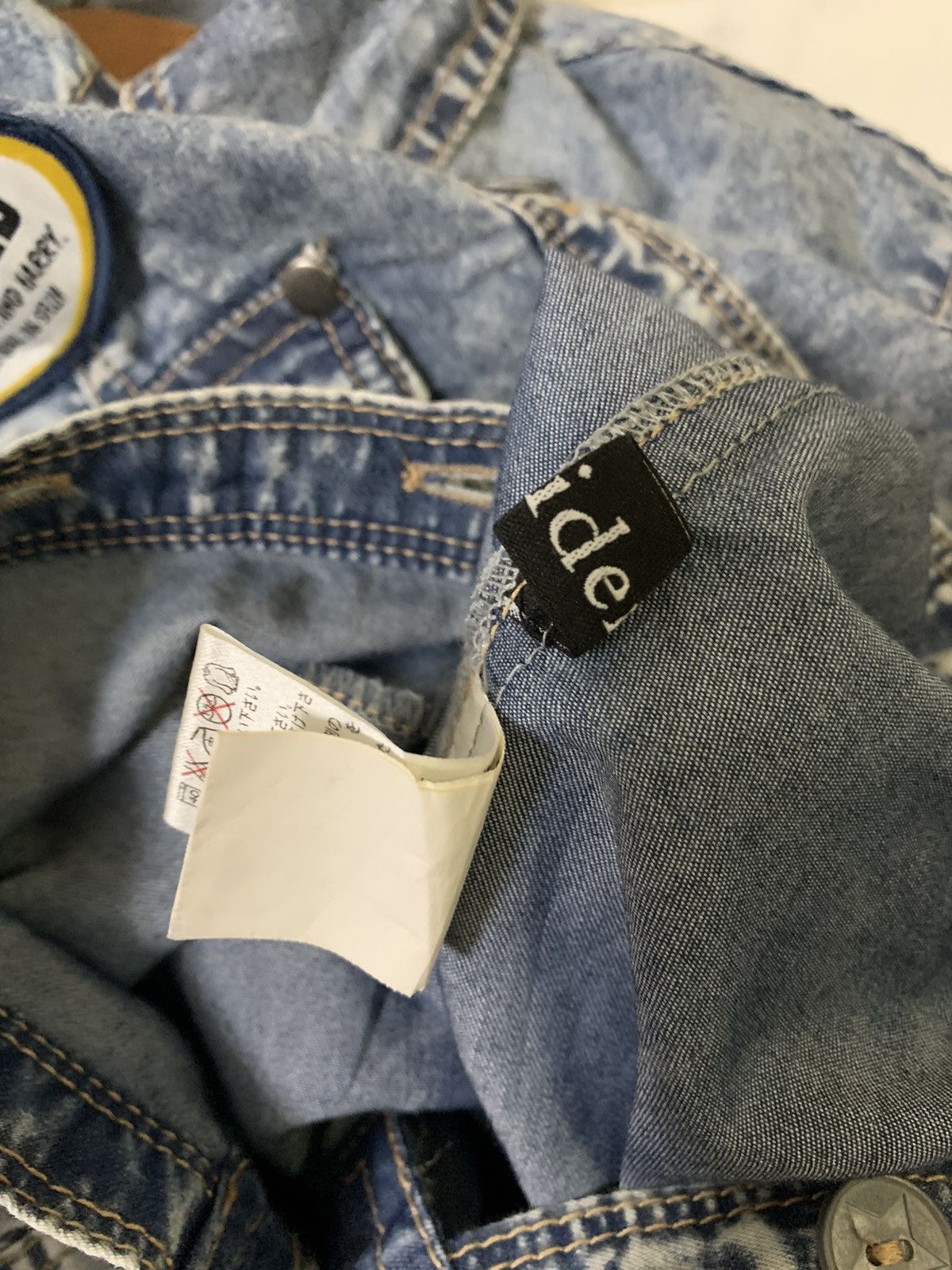 Japanese Brand Sorridere Denim Jumpsuit Overall Coverall Size 32" / US 10 / IT 46 - 7 Thumbnail