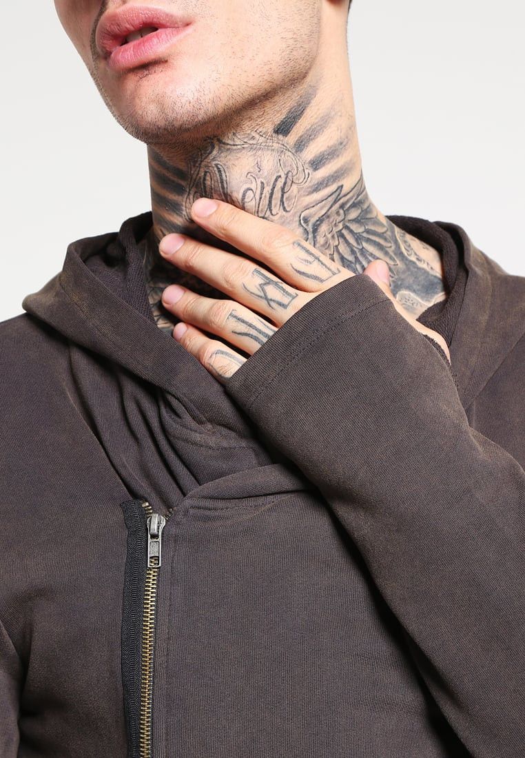 Other × Other UK YourTurn asymmetric obscur zip hoodie parka jacket leather Size US XL / EU 56 / 4 - 6 Thumbnail