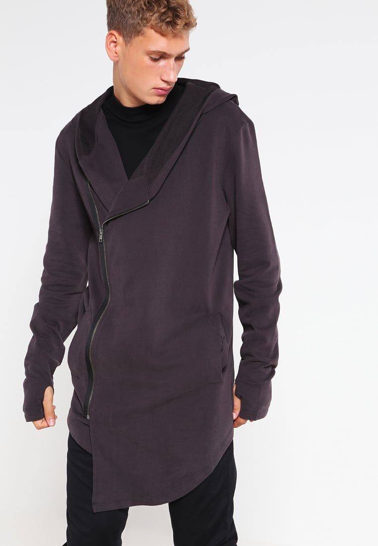 Other × Other UK YourTurn asymmetric obscur zip hoodie parka jacket leather Size US XL / EU 56 / 4 - 7 Thumbnail