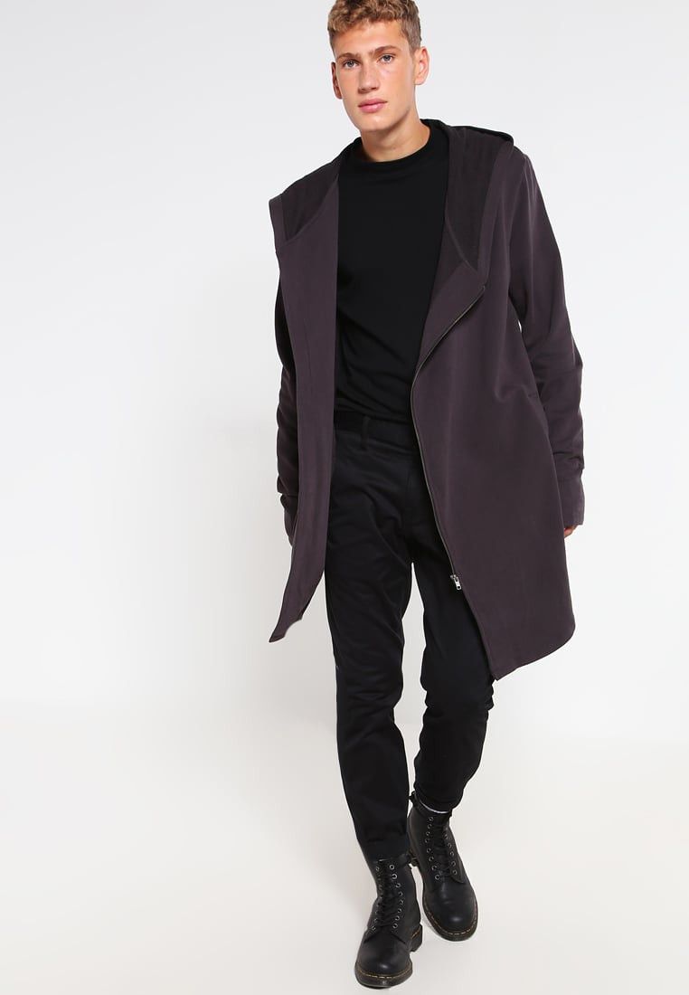 Other × Other UK YourTurn asymmetric obscur zip hoodie parka jacket leather Size US XL / EU 56 / 4 - 8 Thumbnail