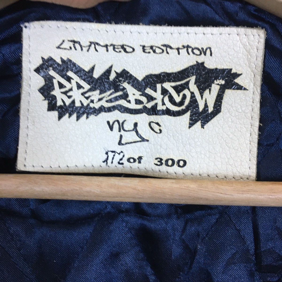 Japanese Brand RRKBLOW GRAFFITI NYC WOOL LEATHER SLEEVE VARSITY Size US L / EU 52-54 / 3 - 13 Thumbnail