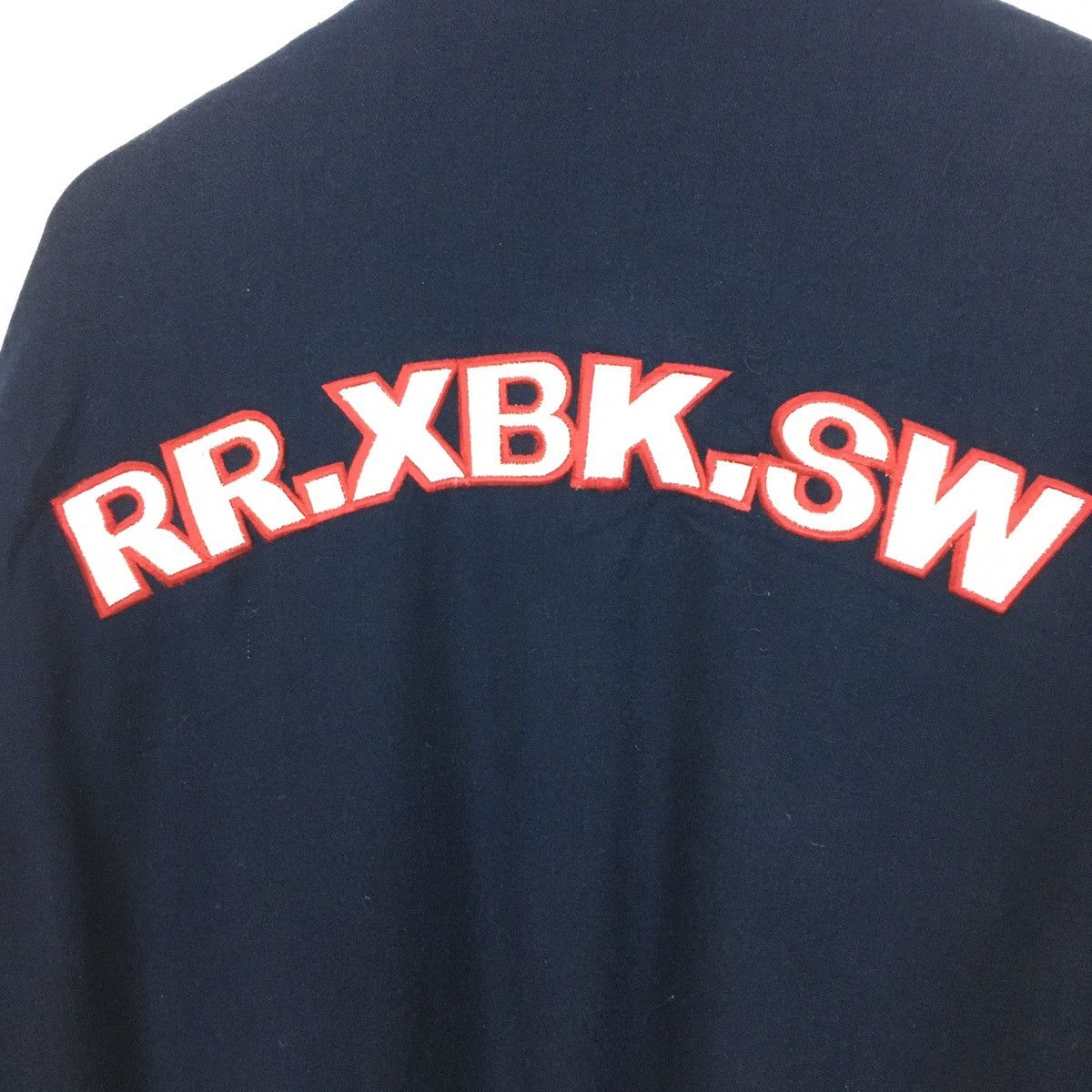 Japanese Brand RRKBLOW GRAFFITI NYC WOOL LEATHER SLEEVE VARSITY Size US L / EU 52-54 / 3 - 9 Thumbnail