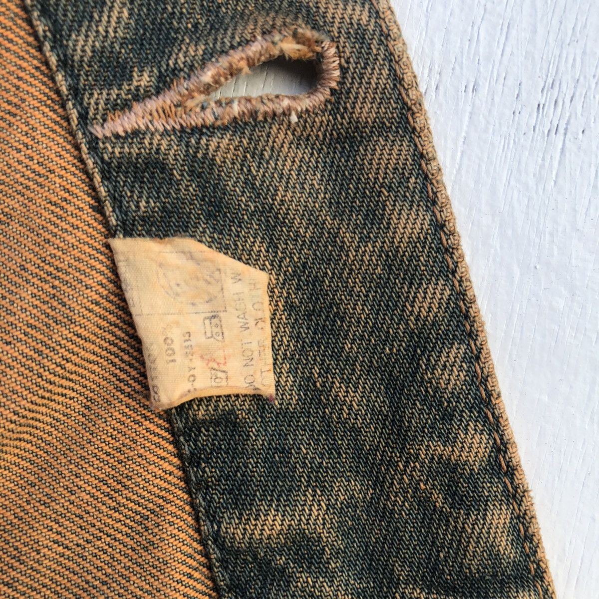 Kapital Vintage Big john mudwash jean jacket Size US M / EU 48-50 / 2 - 10 Thumbnail