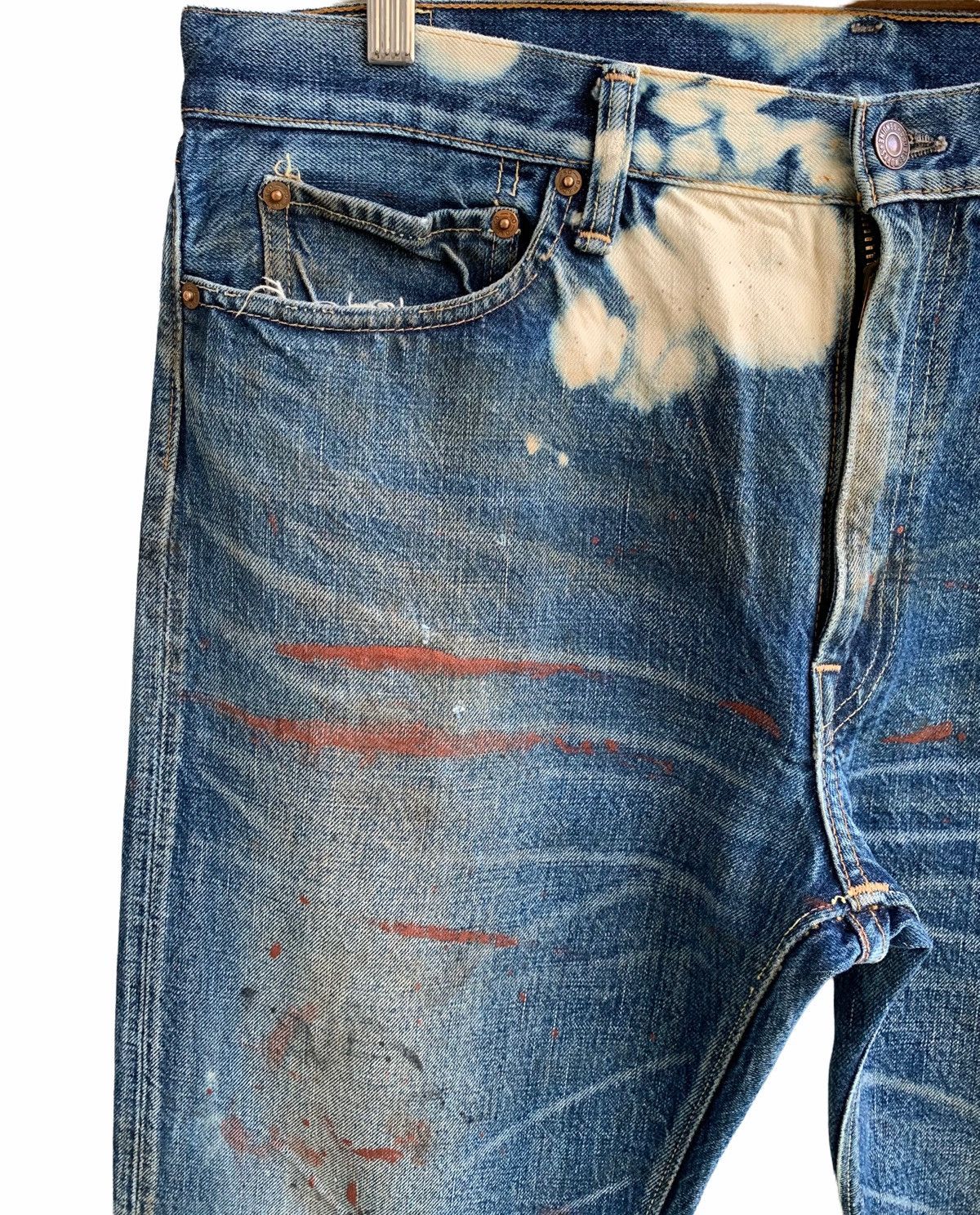 Japanese Brand Vintage Distressed Ware House Jeans Size US 36 / EU 52 - 7 Thumbnail