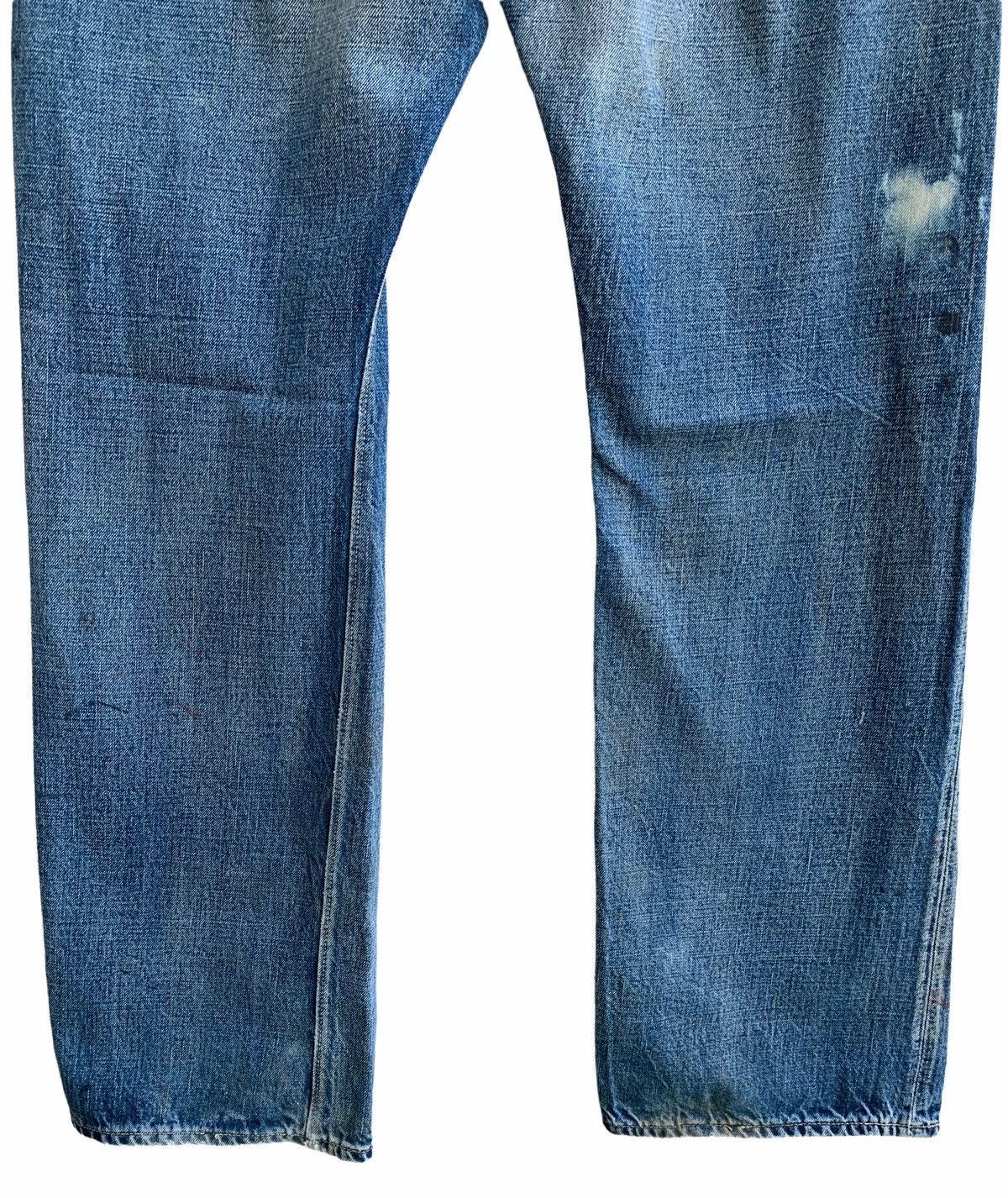 Japanese Brand Vintage Distressed Ware House Jeans Size US 36 / EU 52 - 5 Thumbnail