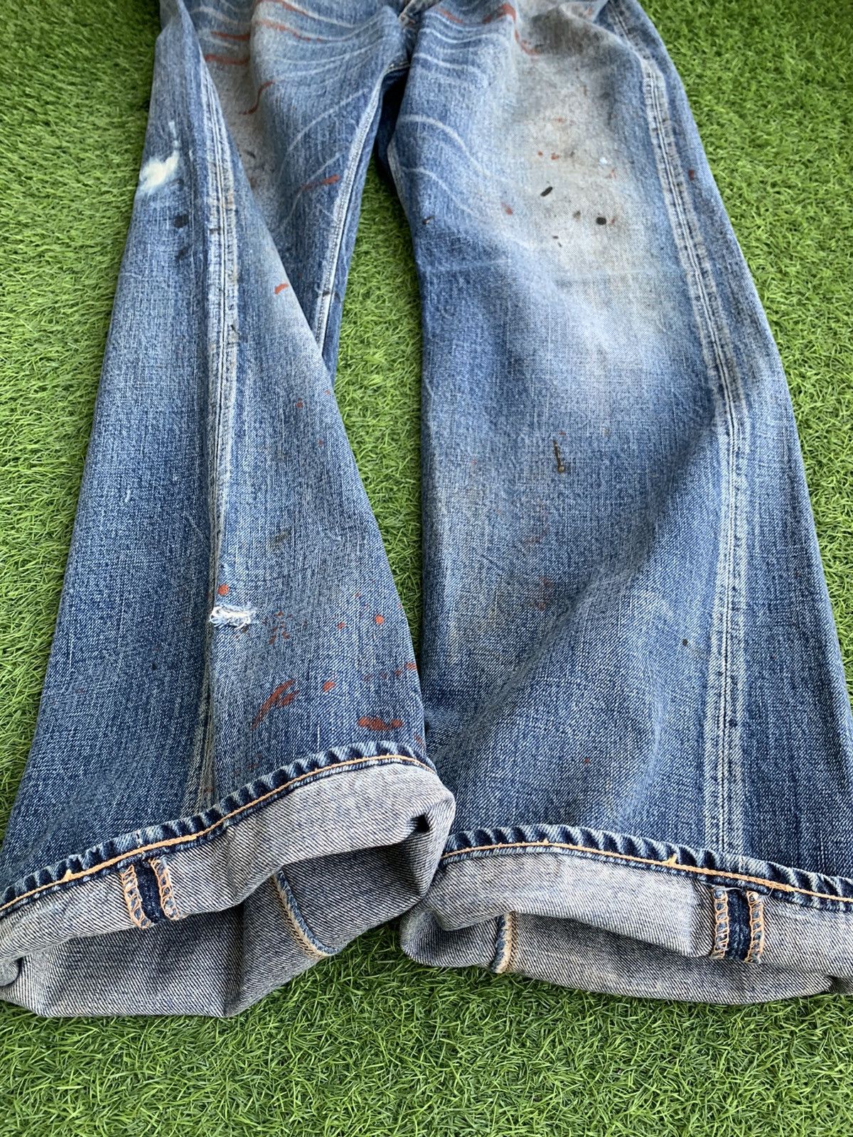 Japanese Brand Vintage Distressed Ware House Jeans Size US 36 / EU 52 - 14 Thumbnail