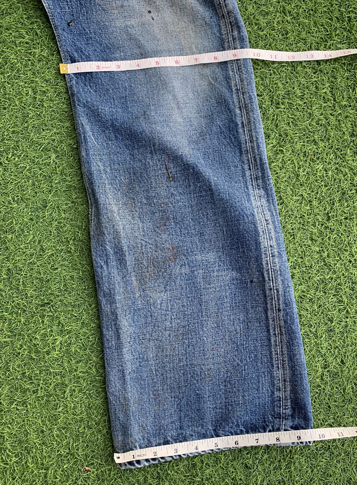 Japanese Brand Vintage Distressed Ware House Jeans Size US 36 / EU 52 - 19 Thumbnail