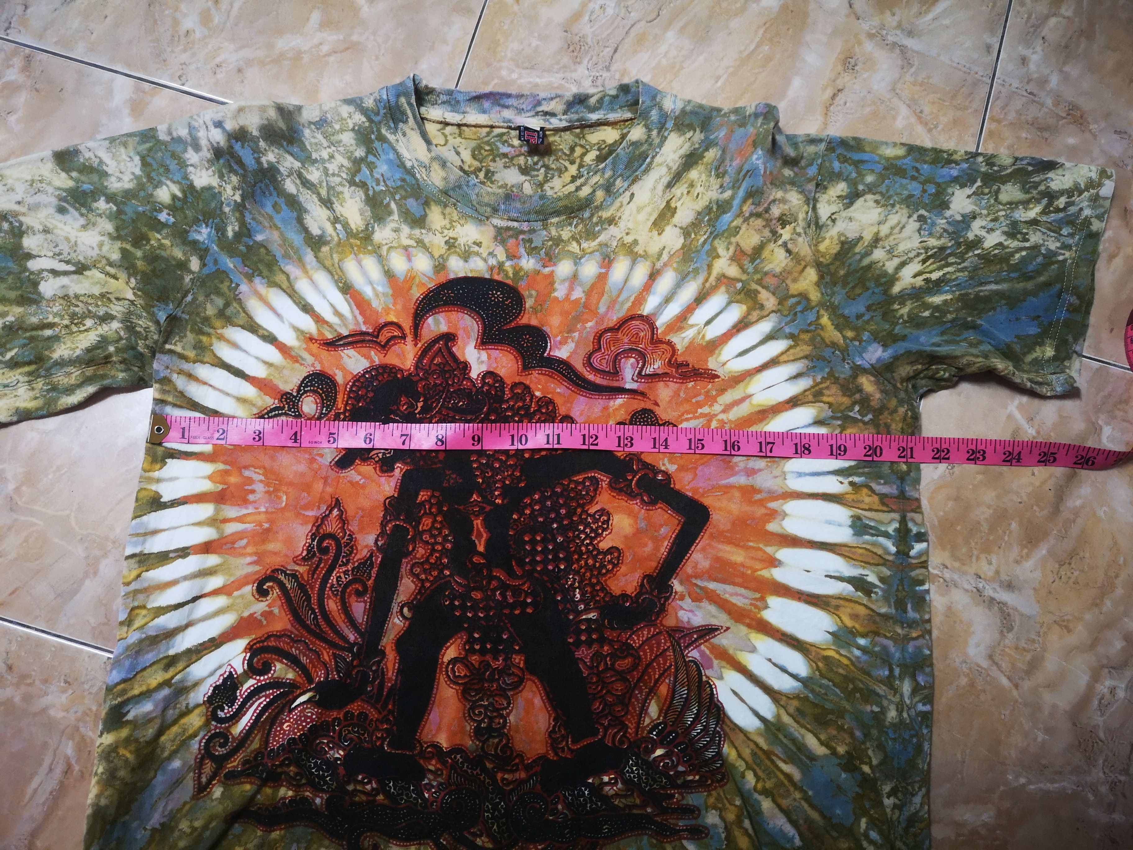 Vintage '' Wayang Kulit''Indonesia Tradisional tye dye Size US L / EU 52-54 / 3 - 9 Thumbnail