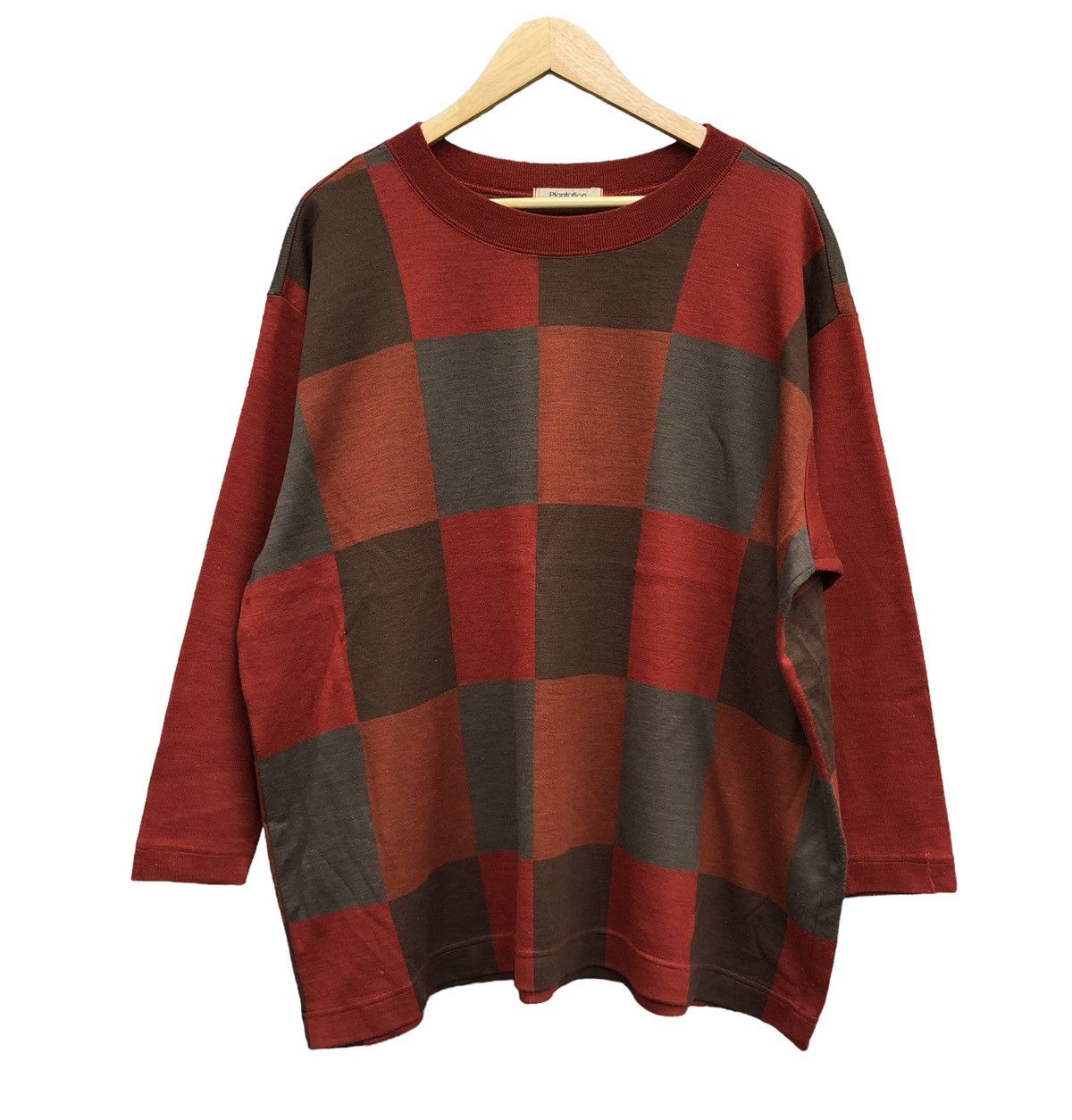 Plantation By Issey Miyake wool baggy sweaters Crewneck