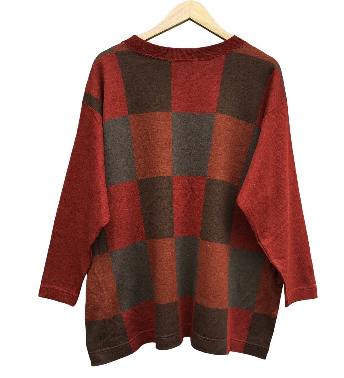 Issey Miyake Plantation By Issey Miyake wool baggy sweaters Crewneck Size M / US 6-8 / IT 42-44 - 3 Thumbnail