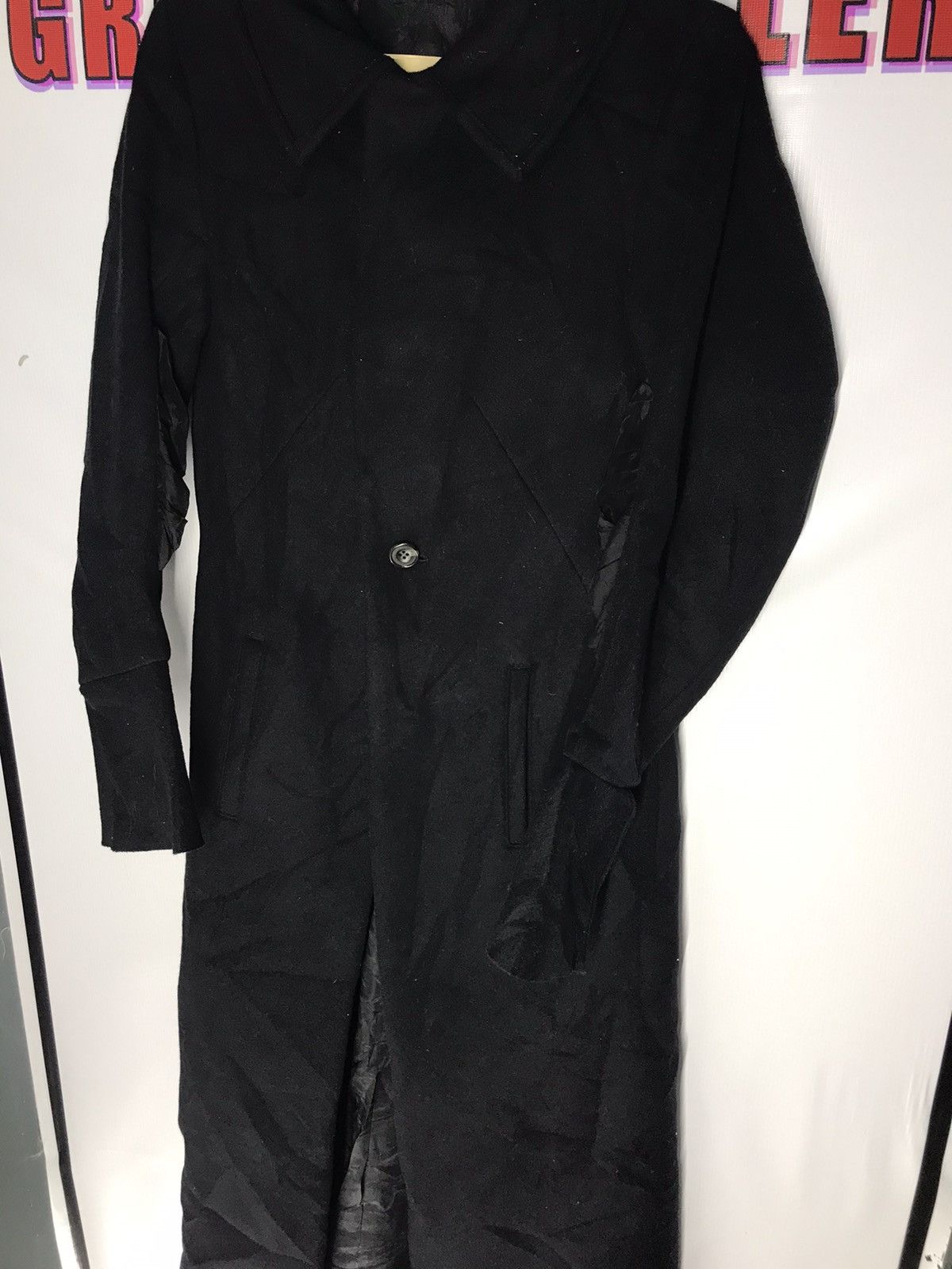 Designer × Japanese Brand × Yohji Yamamoto 🔥BEST OFFER🔥Yohji Yamamoto signature wool long coat Size US S / EU 44-46 / 1 - 7 Thumbnail