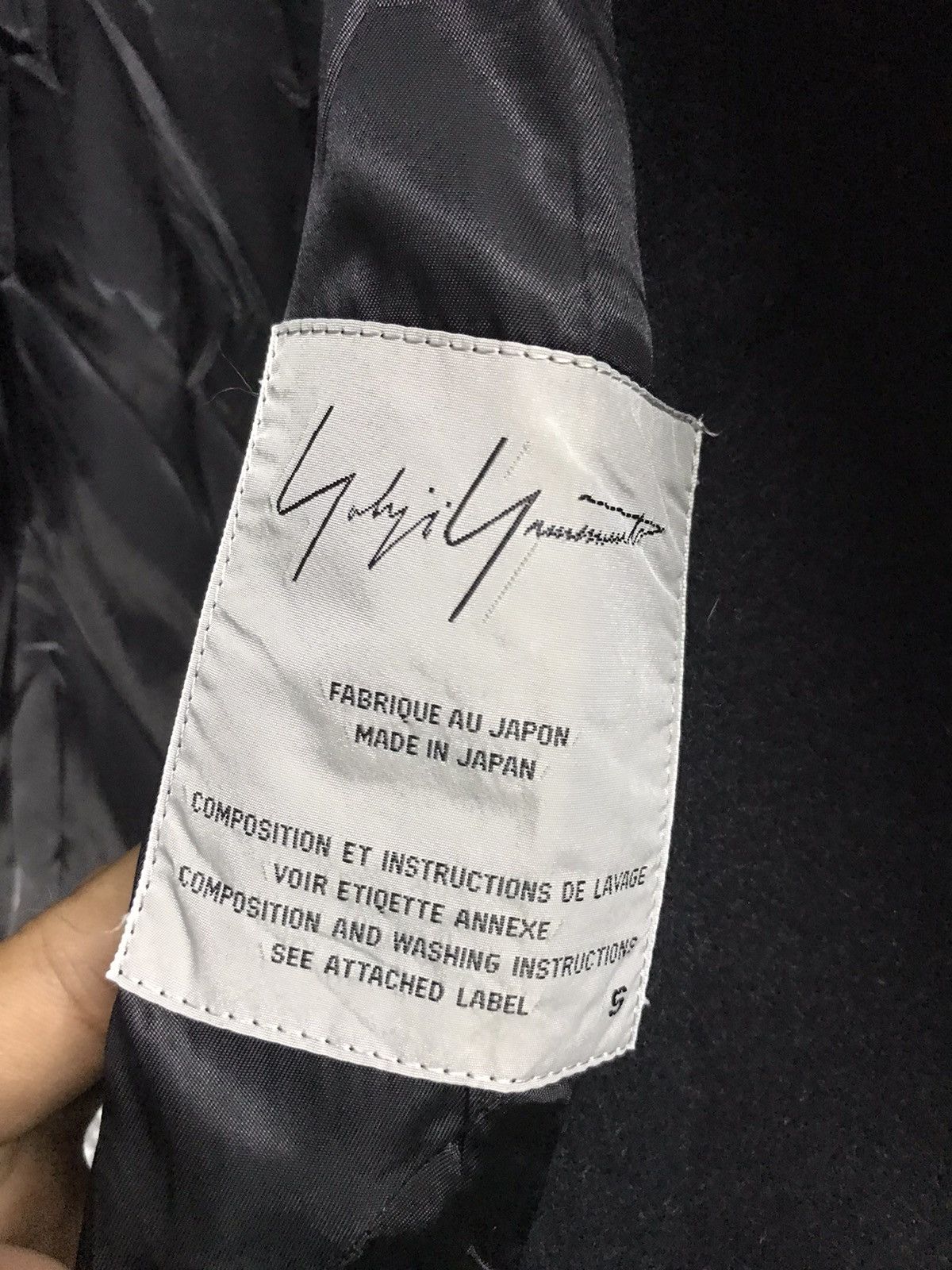Designer × Japanese Brand × Yohji Yamamoto 🔥BEST OFFER🔥Yohji Yamamoto signature wool long coat Size US S / EU 44-46 / 1 - 3 Thumbnail