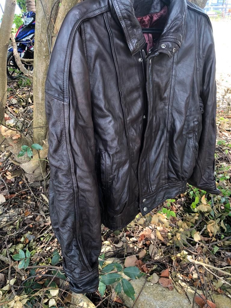 Robert Comstock Vintage 🔥 Robert Comstock Deer Skin Leather Jacket Size US L / EU 52-54 / 3 - 5 Thumbnail