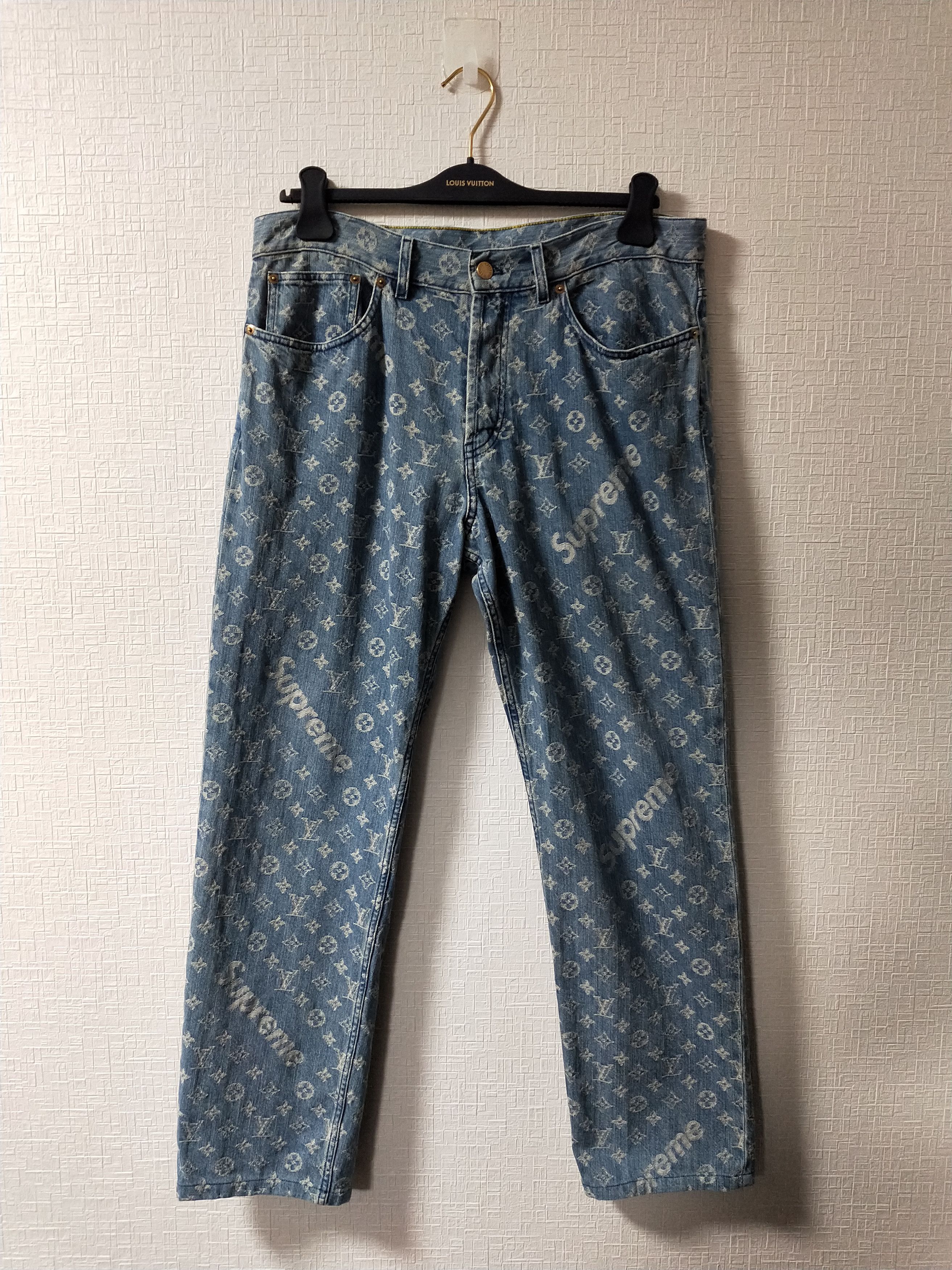 Louis Vuitton Supreme Jeans